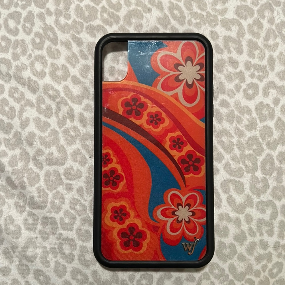 Rickey Thompson iPhone XR wildflower case